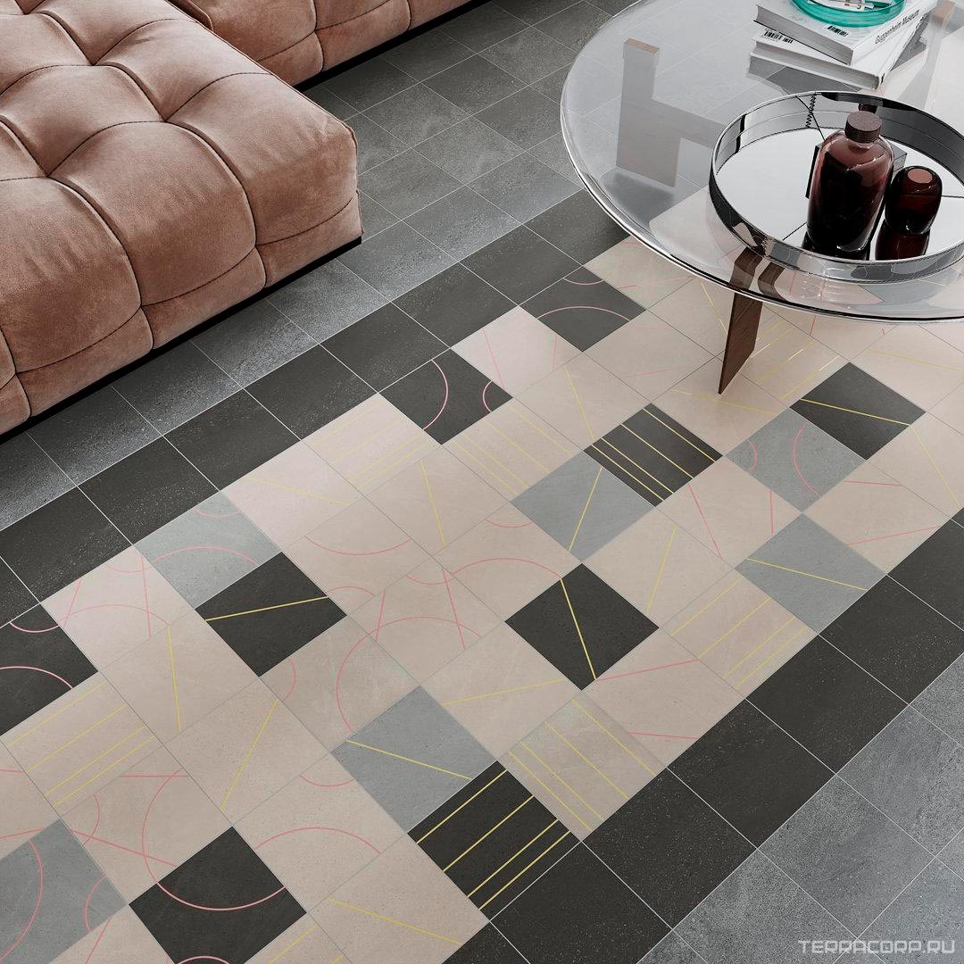 Керамогранит Kerama Marazzi Матрикс антрацит 30x30 Серый, фото 1