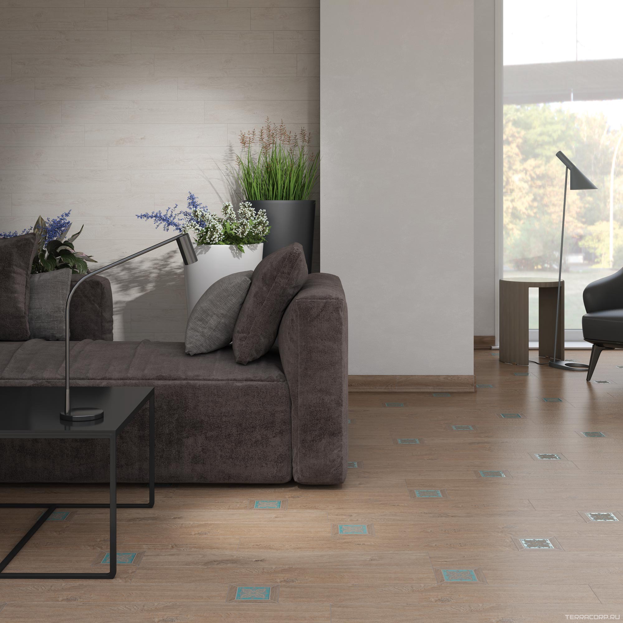Керамогранит Kerama Marazzi Меранти белый обрезной 13x80 XX Белый, фото 1