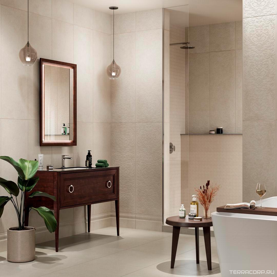 Керамогранит Kerama Marazzi Монсеррат бежевый светлый натуральный обрезной 60х60 Бежевый, фото 5