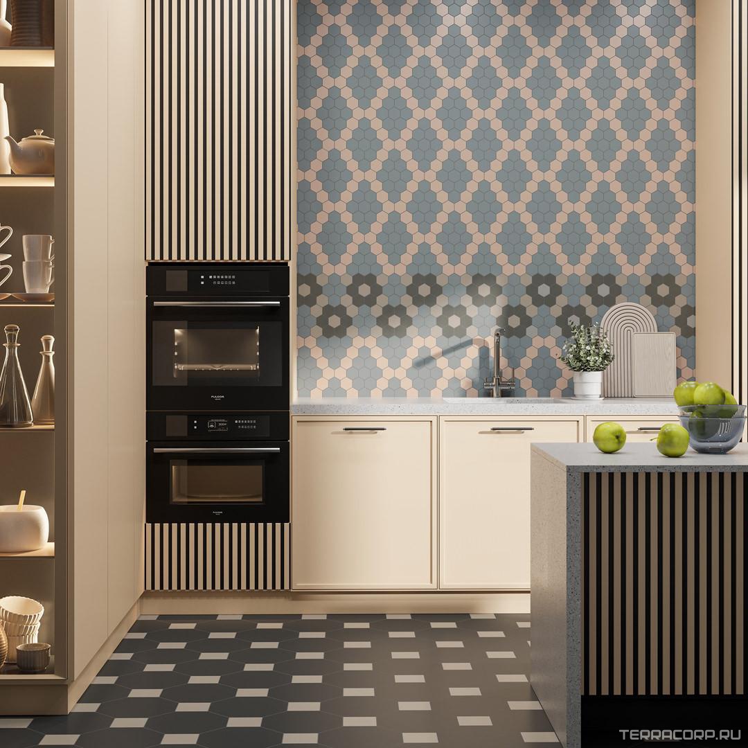 Мозаика Kerama Marazzi Агуста Декор 5 мозаичный микс матовый 29,7x29,8 Комбинированный, фото 5