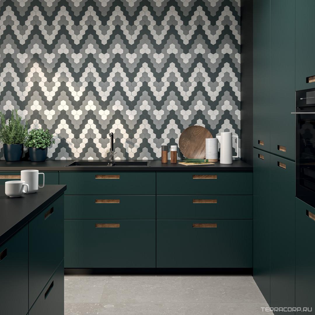 Мозаика Kerama Marazzi Агуста Декор 5 мозаичный микс матовый 29,7x29,8 Комбинированный, фото 4