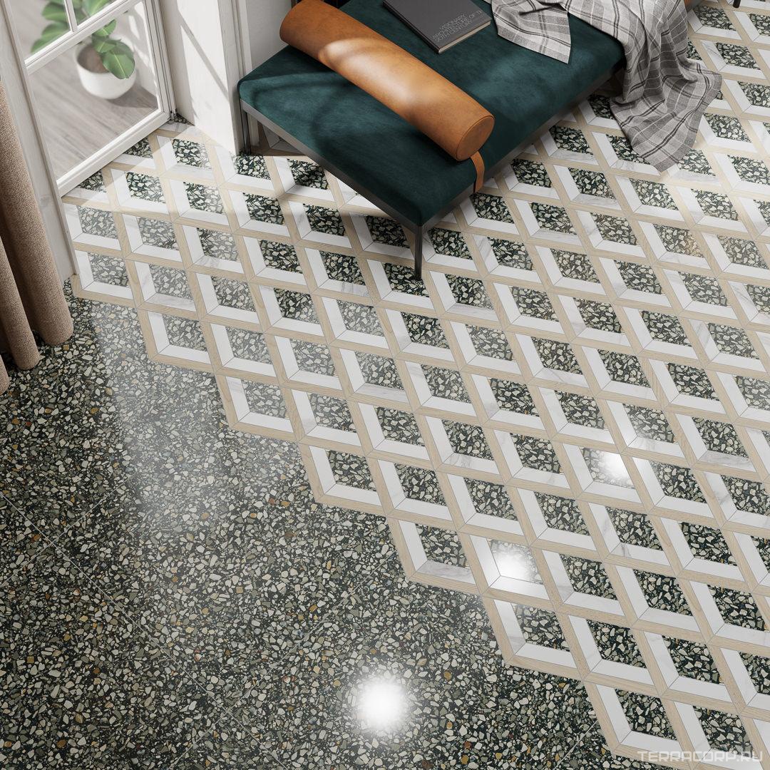 Керамогранит Kerama Marazzi Бричиола Декор 1 наборный 17x30 Комбинированный, фото 4