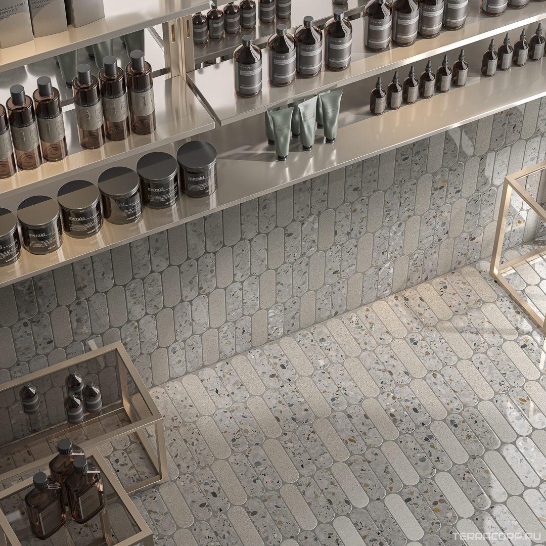 Керамогранит Kerama Marazzi Бричиола Декор 1 наборный 30х32 Комбинированный, фото 4