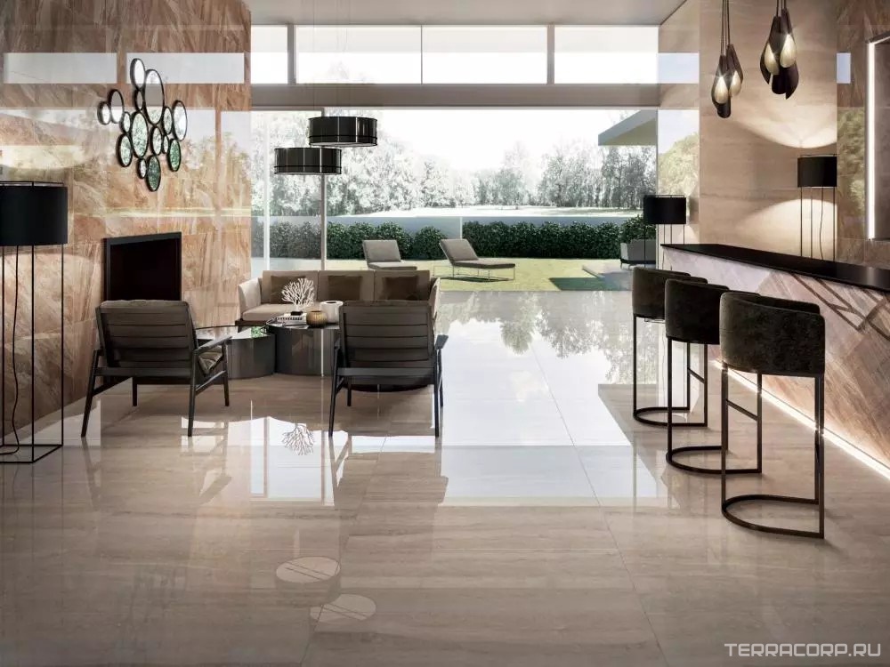 Керамический гранит Kerama Marazzi Риальто SG560920R песочный светлый60x119.5 Бежевый, фото 1