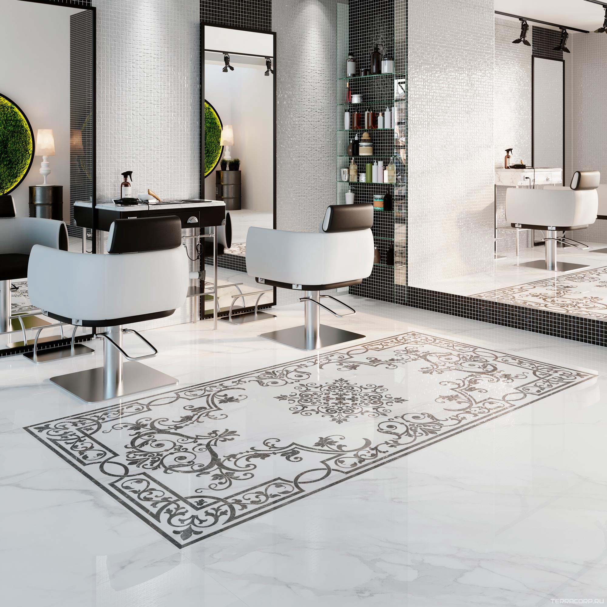 Керамогранит Kerama Marazzi Монте Тиберио лаппатир.119.5х238.5 Белый, фото 1