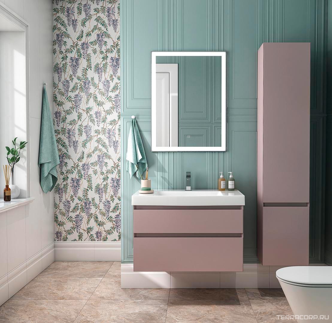 Керамическая плитка Kerama Marazzi Монфорте Глициния обр.40x120 Белый, фото 5