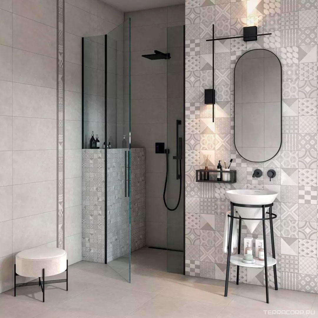 Керамогранит Kerama Marazzi Онда серый натуральный обрезной 60х60 Серый, фото 4
