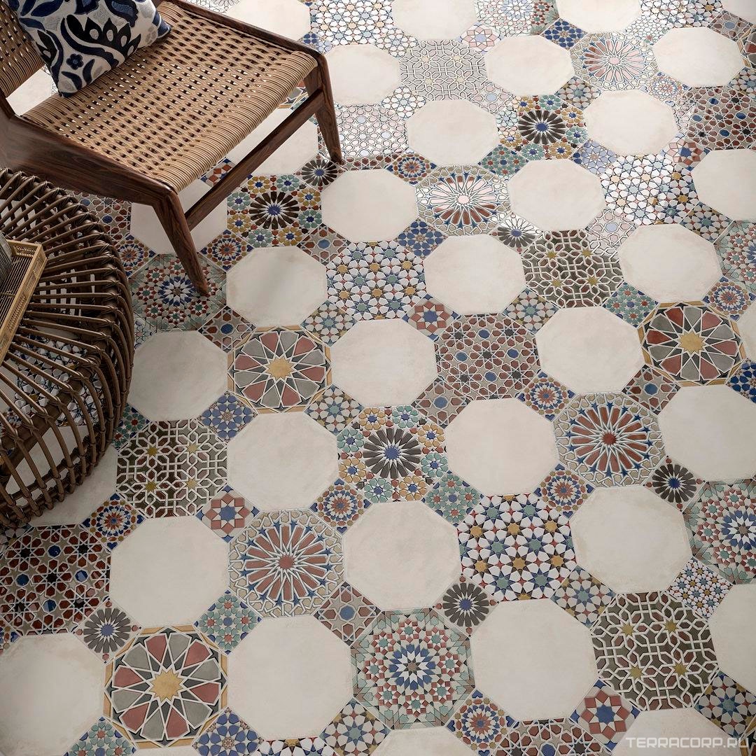 Керамогранит Kerama Marazzi Паласио 24x24 Комбинированный, фото 7