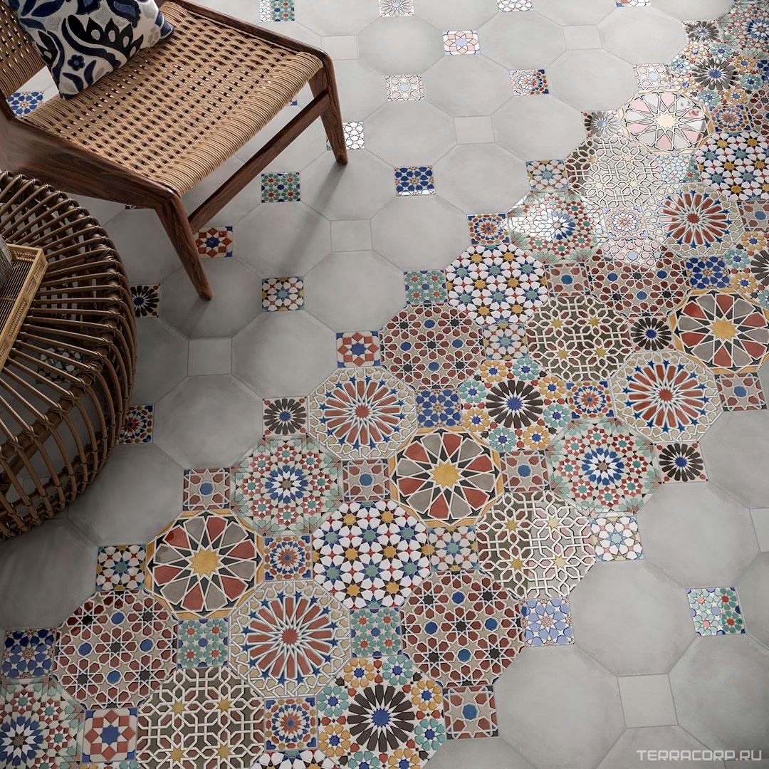 Керамогранит Kerama Marazzi Паласио 24x24 Комбинированный, фото 5