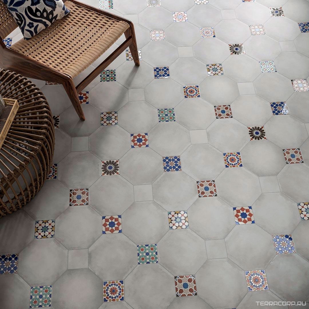 Керамогранит Kerama Marazzi Паласио 9.8x9.8 Комбинированный, фото 6