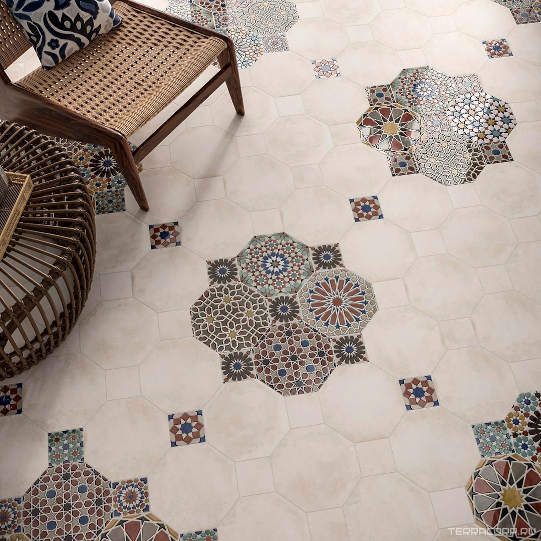 Керамогранит Kerama Marazzi Паласио 24x24 Комбинированный, фото 4