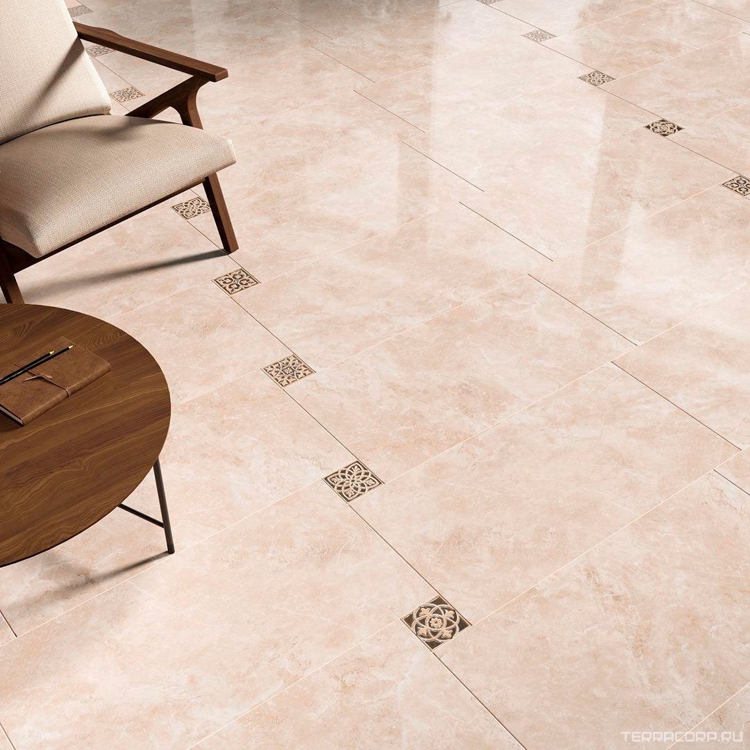 Керамогранит Kerama Marazzi Парнас беж обрезнойXX 40x80 Бежевый, фото 1