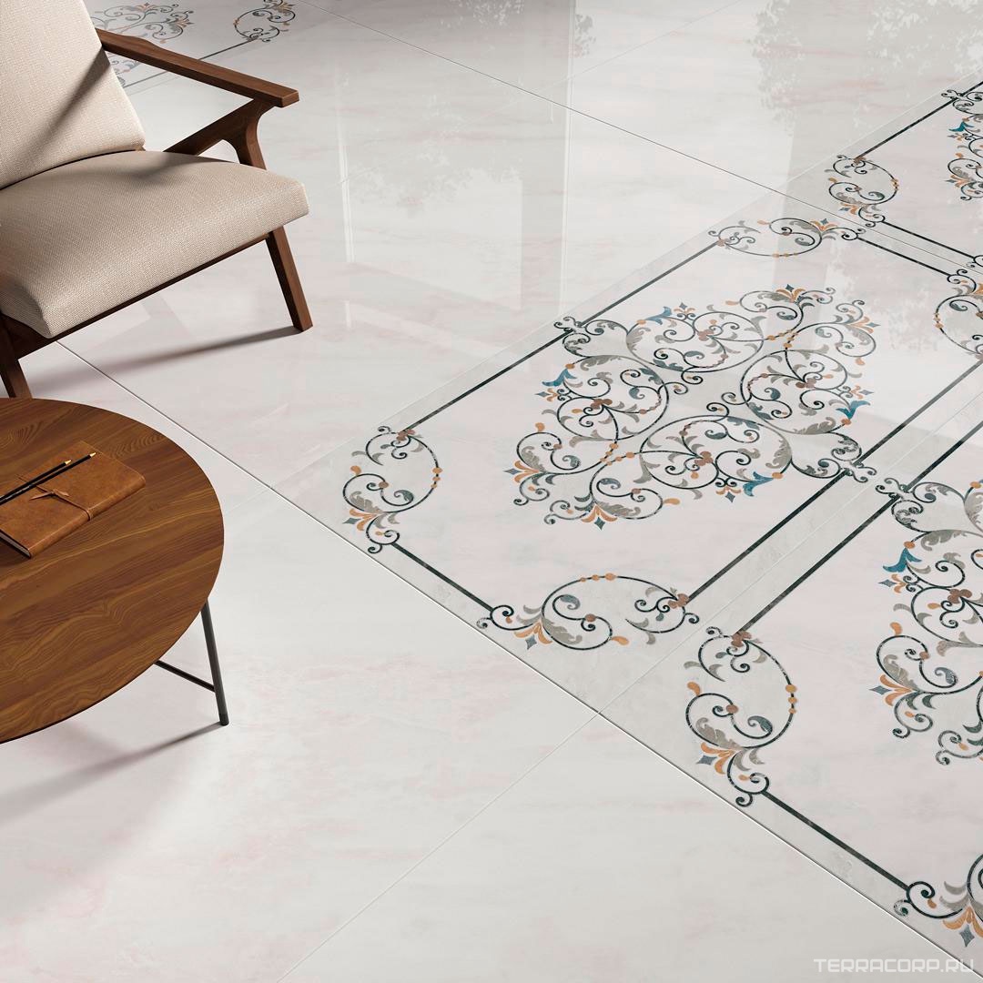 Керамогранит Kerama Marazzi Парнас светлый обрезной 80x160 Белый, фото 1