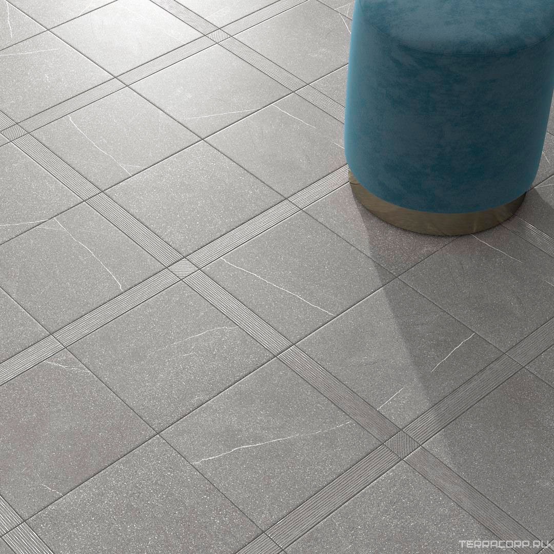 Керамогранит Kerama Marazzi Пиазентина серый тёмный XX30x30 Серый, фото 1