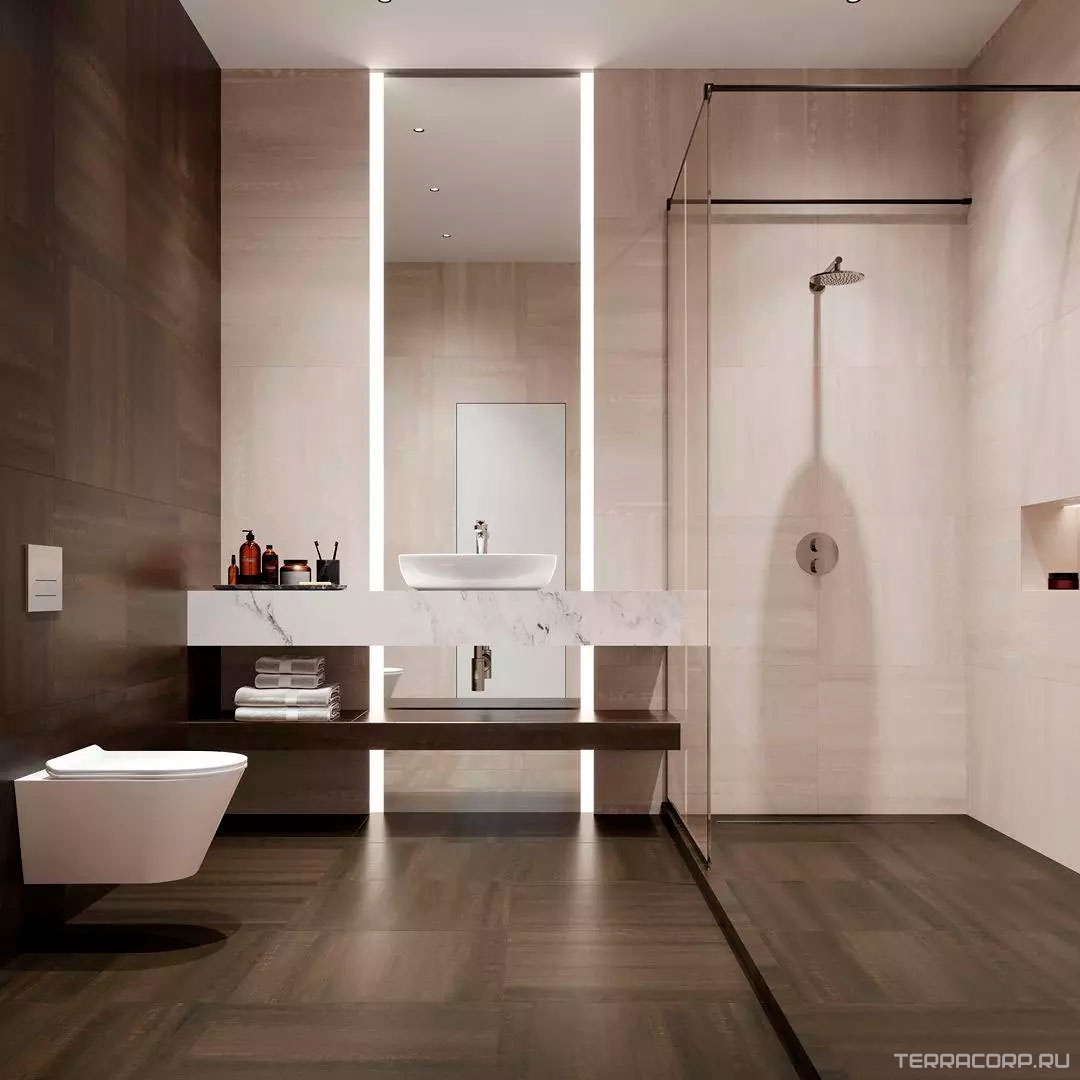Керамогранит Kerama Marazzi Про Дабл коричневый обрезной ХХ 60x60 Коричневый, фото 2