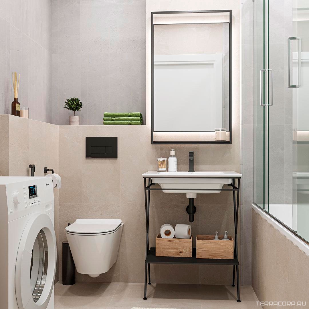 Керамогранит Kerama Marazzi Про Матрикс светлый беж обрезной гр. XX30х60 Бежевый, фото 2