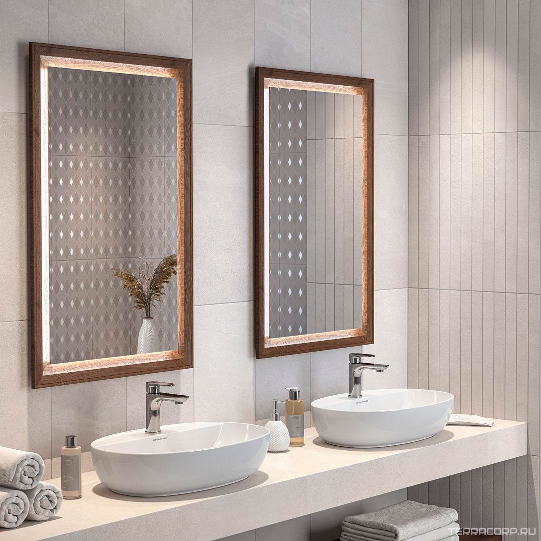 Керамогранит Kerama Marazzi Про Матрикс белый обрезной гр. XX30х60 Бежевый, фото 3