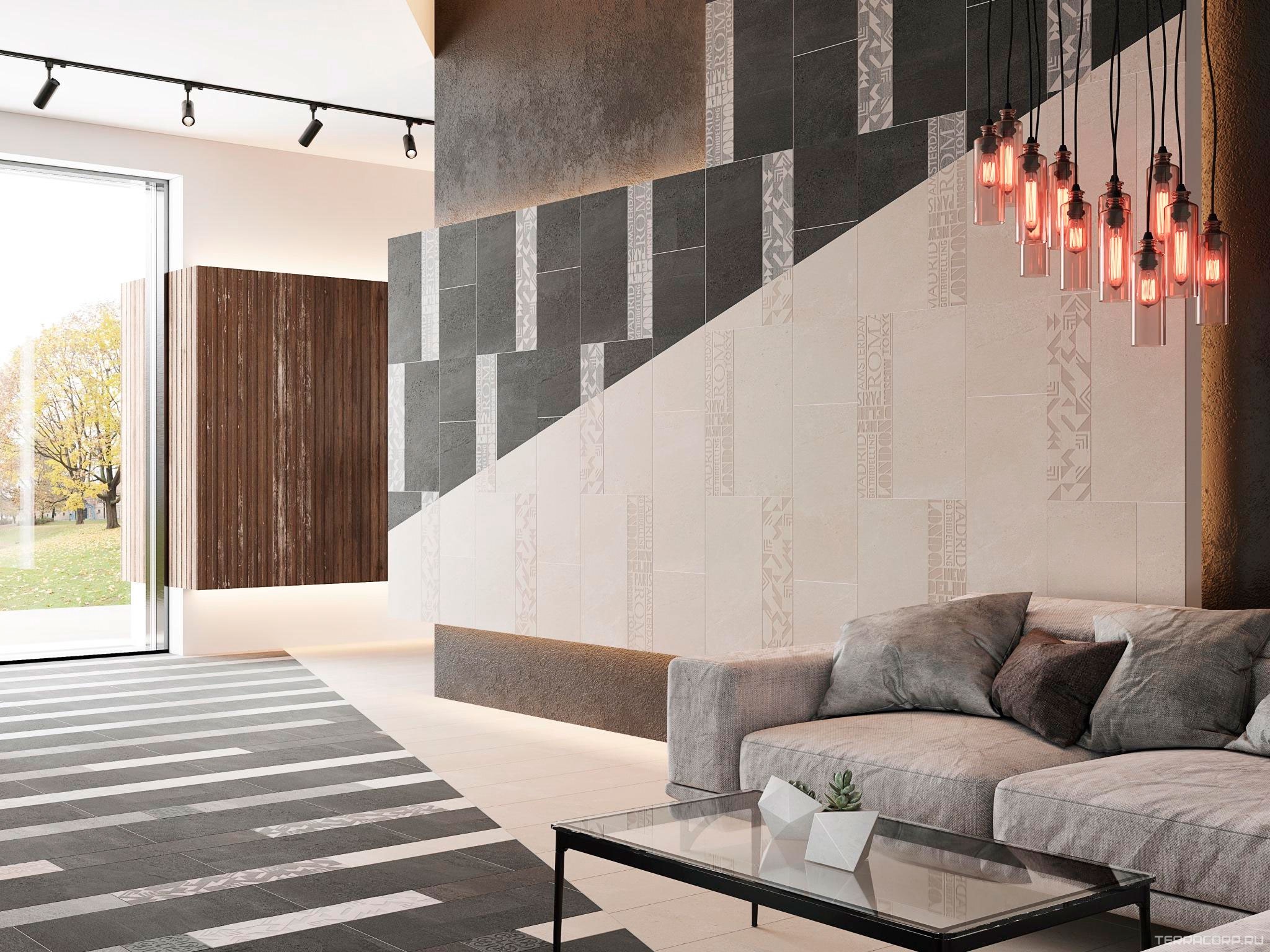 Керамогранит Kerama Marazzi Про Матрикс белый геометрия 15x60 Белый, фото 1