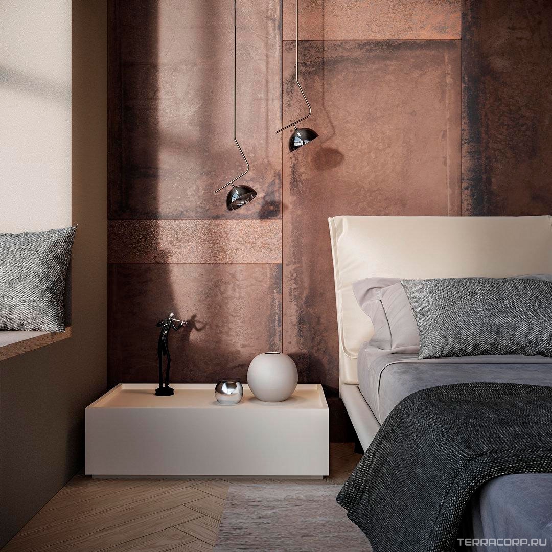 Керамогранит Kerama Marazzi Про Феррум коричневый обрезной 80x160 Коричневый, фото 3