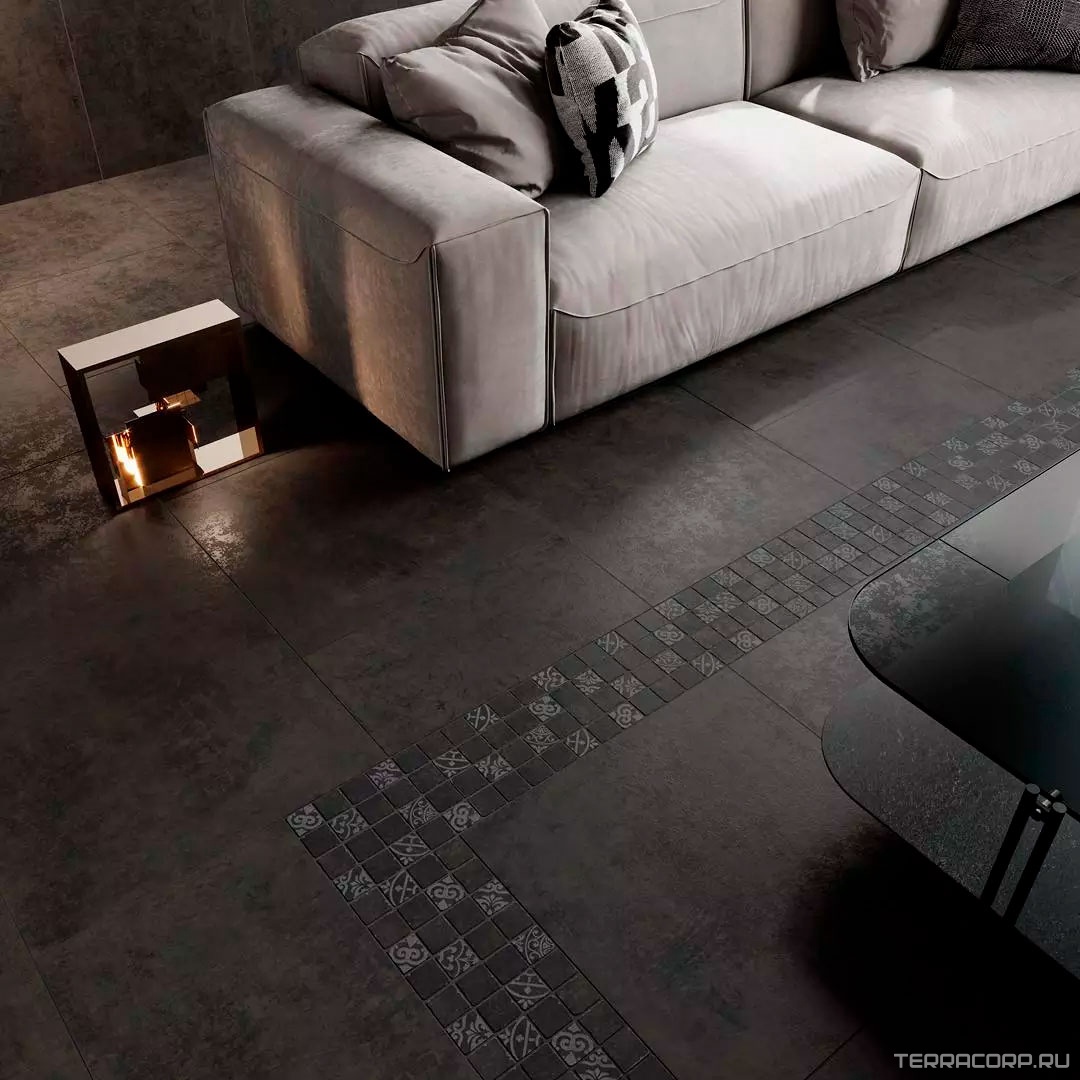 Керамогранит Kerama Marazzi Про Фьюче чёрный обр. гр. 60x60 ZZ Черный, фото 4