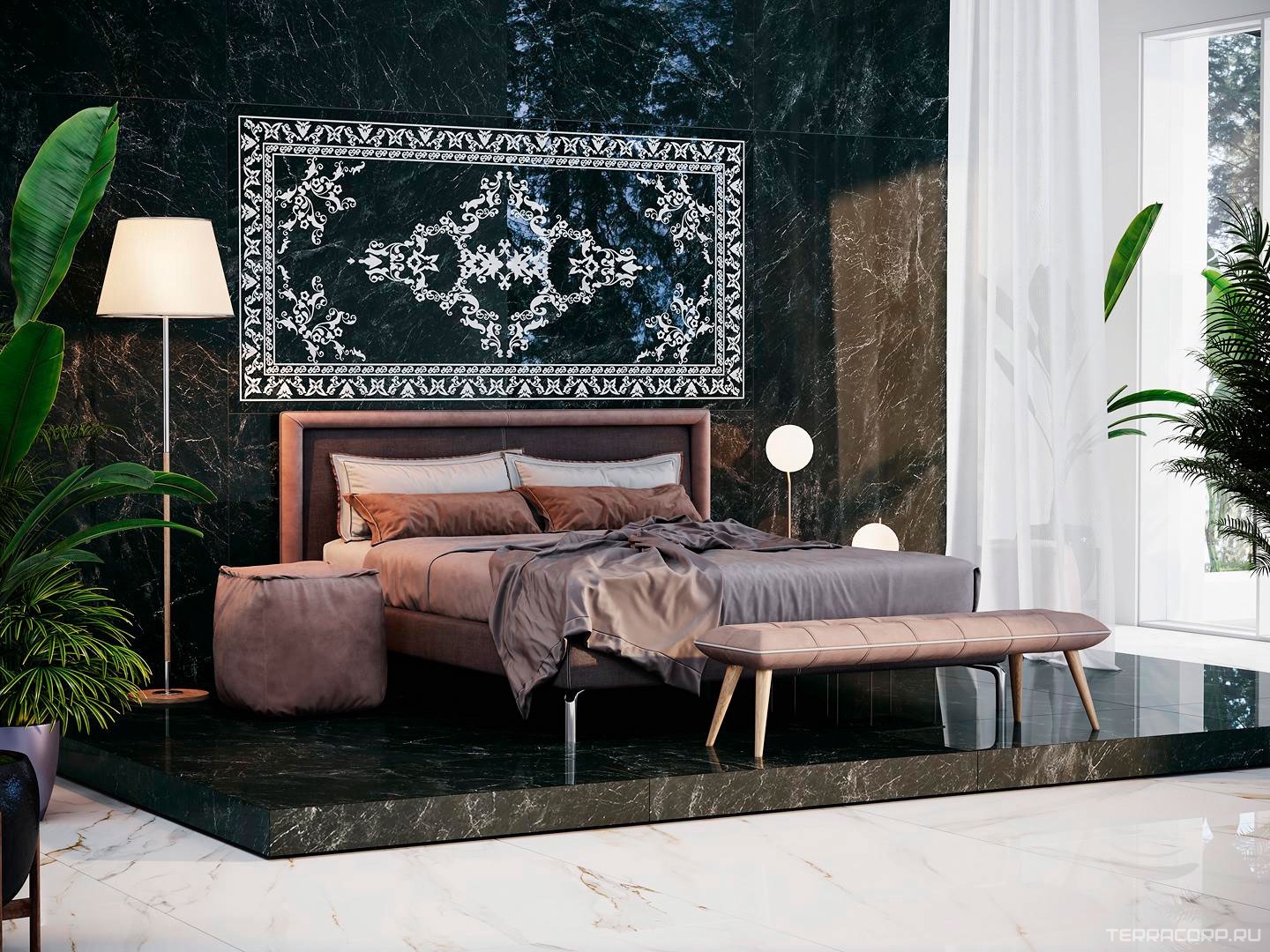 Керамогранит Kerama Marazzi Риальто светлый обр лапп. гр. лап. 60x119.5 Белый, фото 4