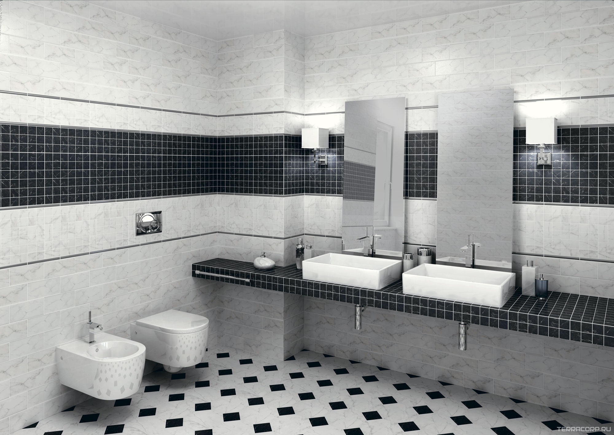 Керамогранит Kerama Marazzi Сансеверо черный9.8х9.8 Черный, фото 4