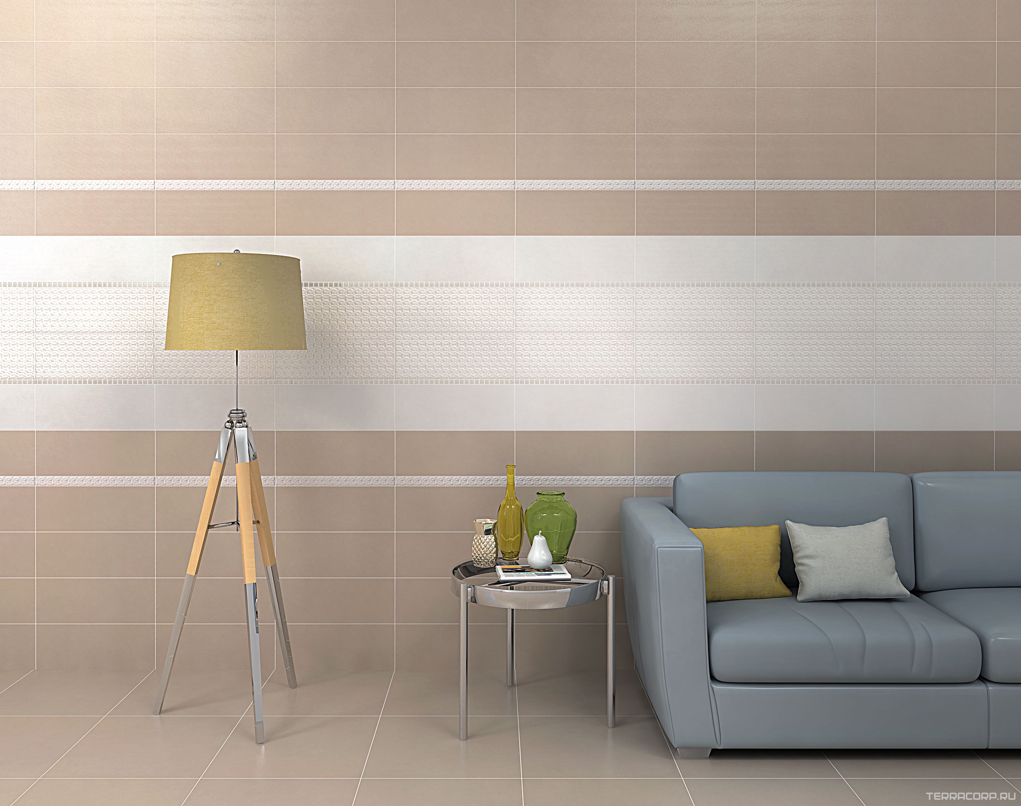 Керамическая плитка Kerama Marazzi Сафьян бежевый светлый матовый 15х40 Бежевый, фото 2