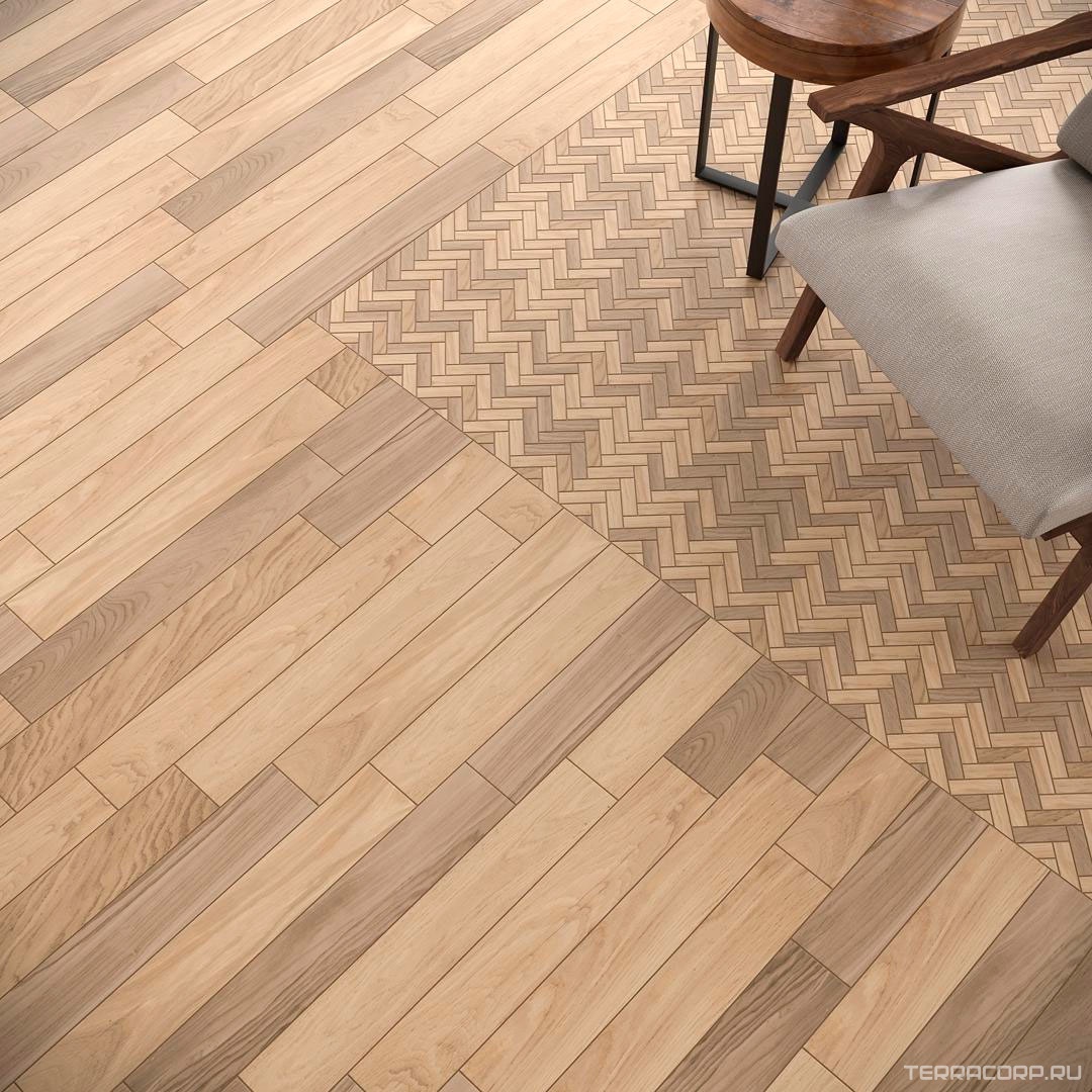 Керамогранит Kerama Marazzi Селект Вуд Декор беж мозаичный33x33 Бежевый, фото 4