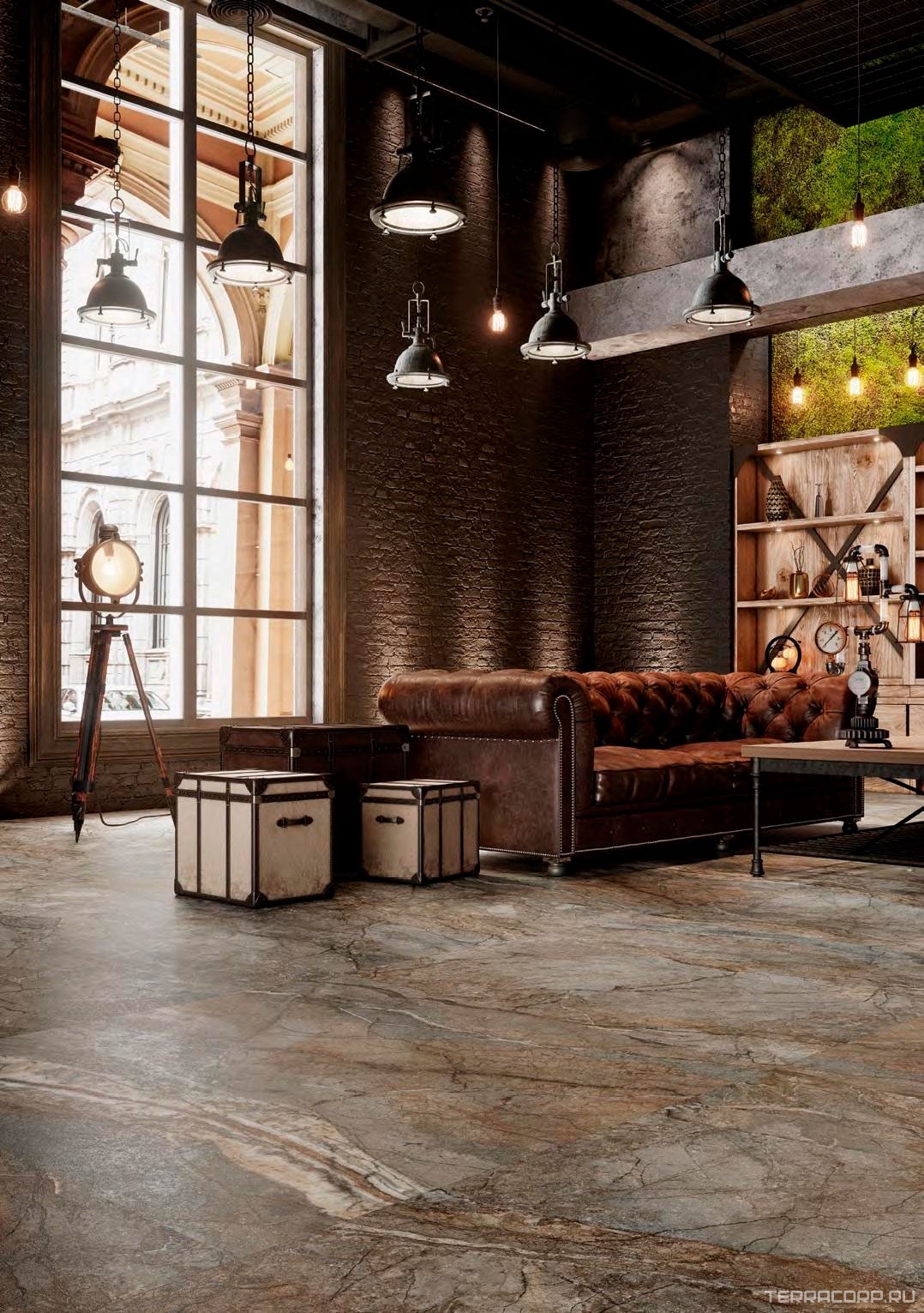 Керамогранит Kerama Marazzi Сильвер Рут серый обрезной ХХ119,5x119,5 Серый, фото 1