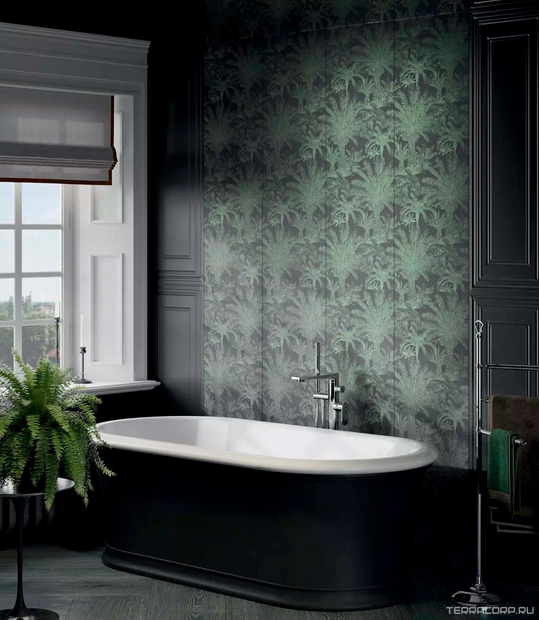 Керамическая плитка Kerama Marazzi Синтра Декор 2 обрезной ХХ 40х120 Комбинированный, фото 2
