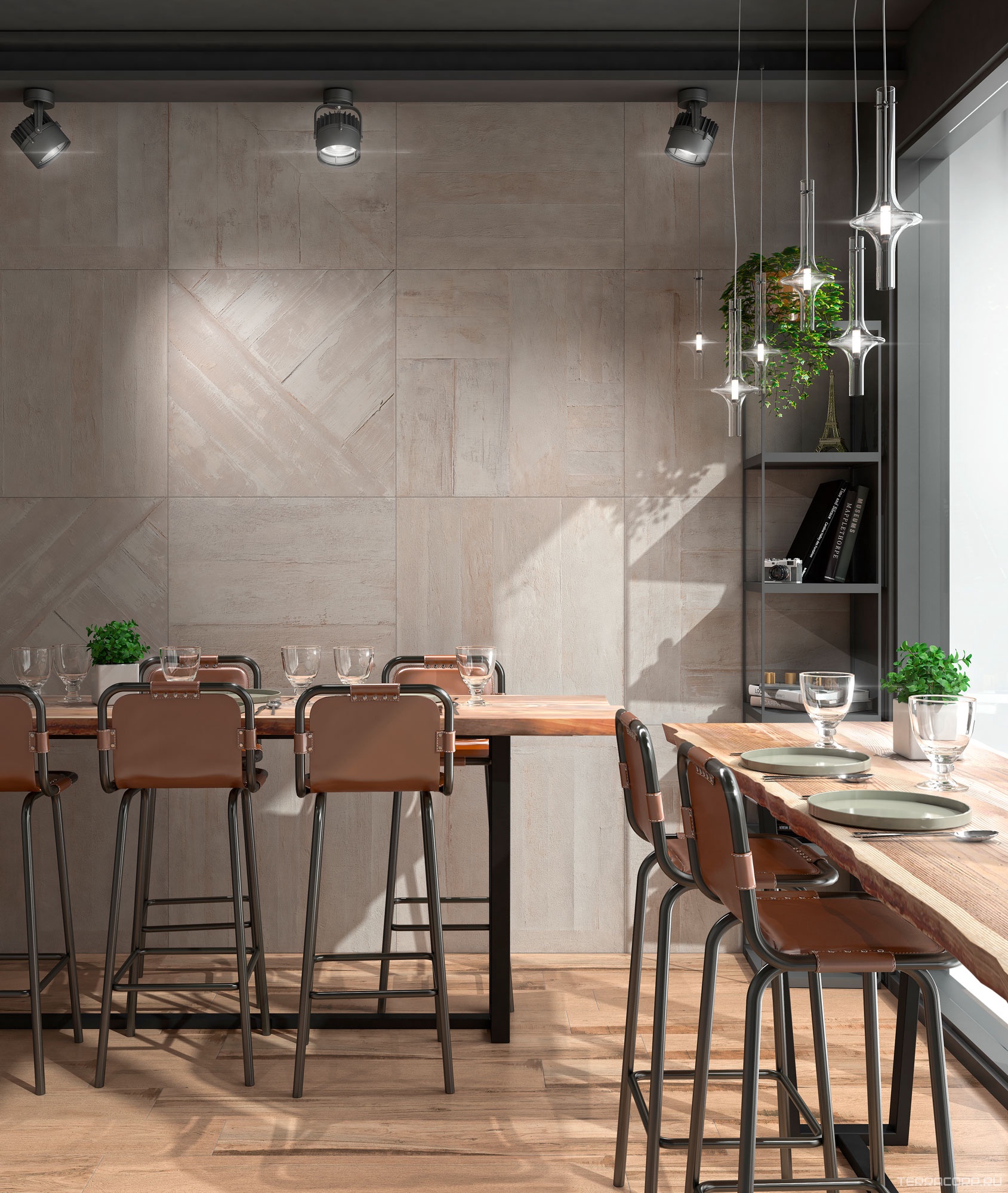 Керамогранит Kerama Marazzi Сольферино серый обрезной 80x80 Серый, фото 2