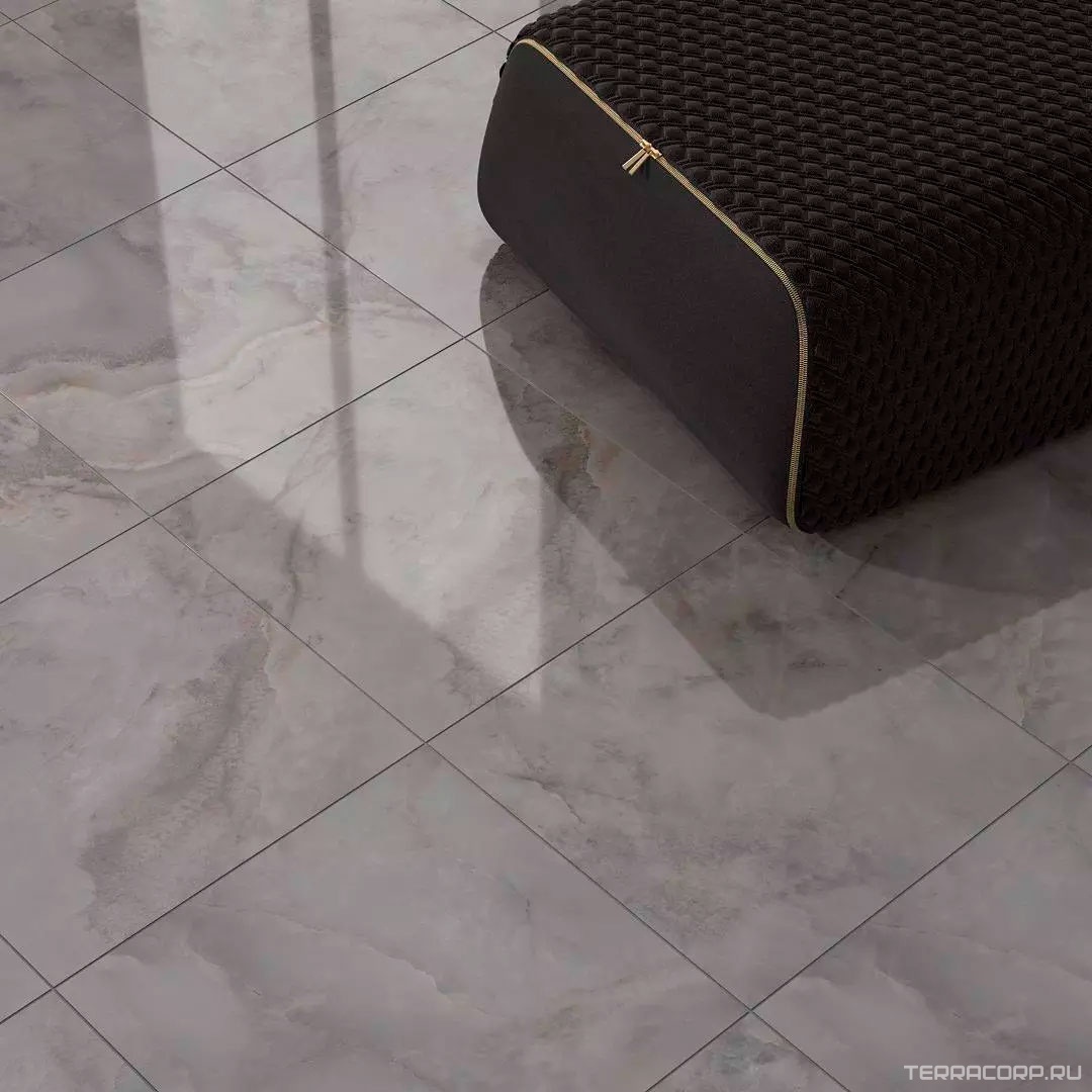 Керамогранит Kerama Marazzi Стеллине серый лаппатированный 40,2x40,2 Серый, фото 5
