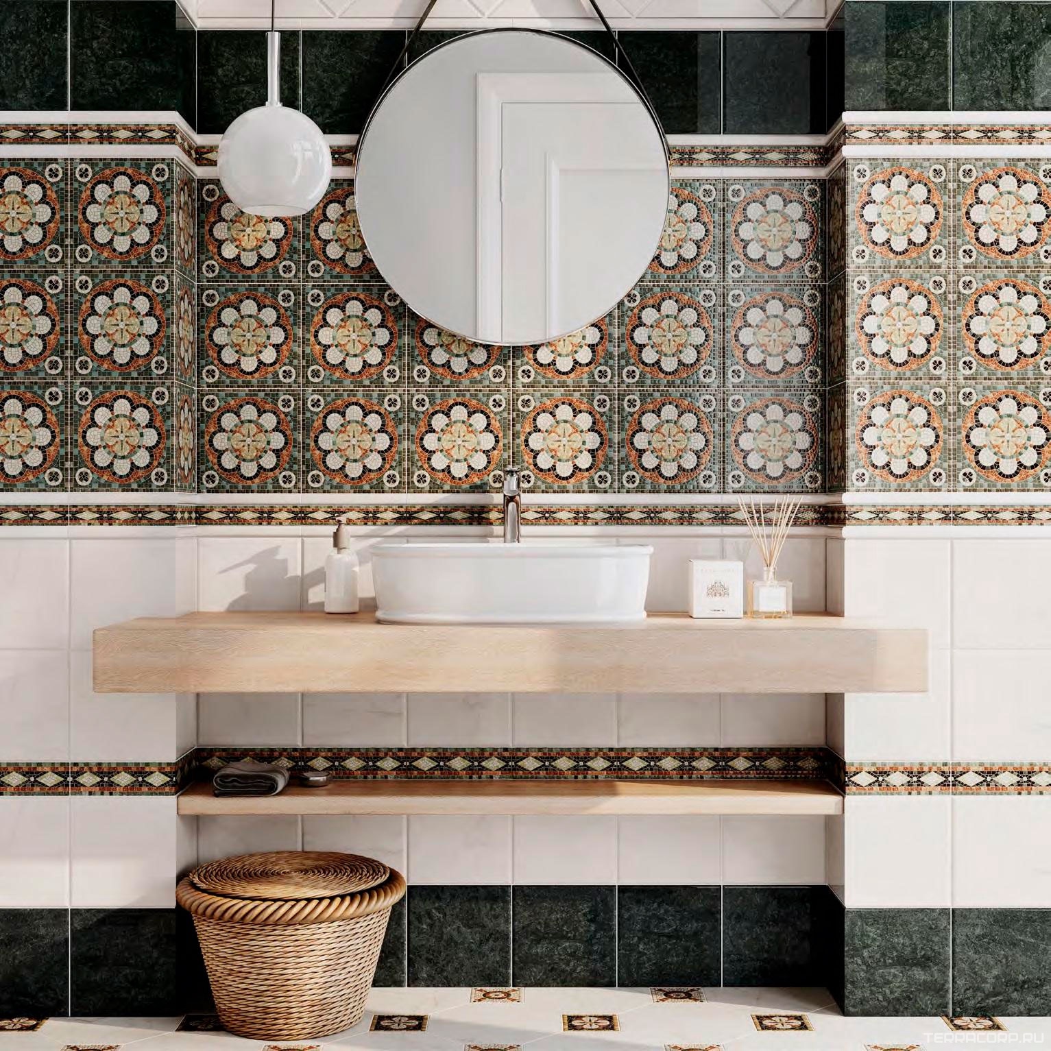 Керамическая плитка Kerama Marazzi Стемма белый 20x20 Белый, фото 3