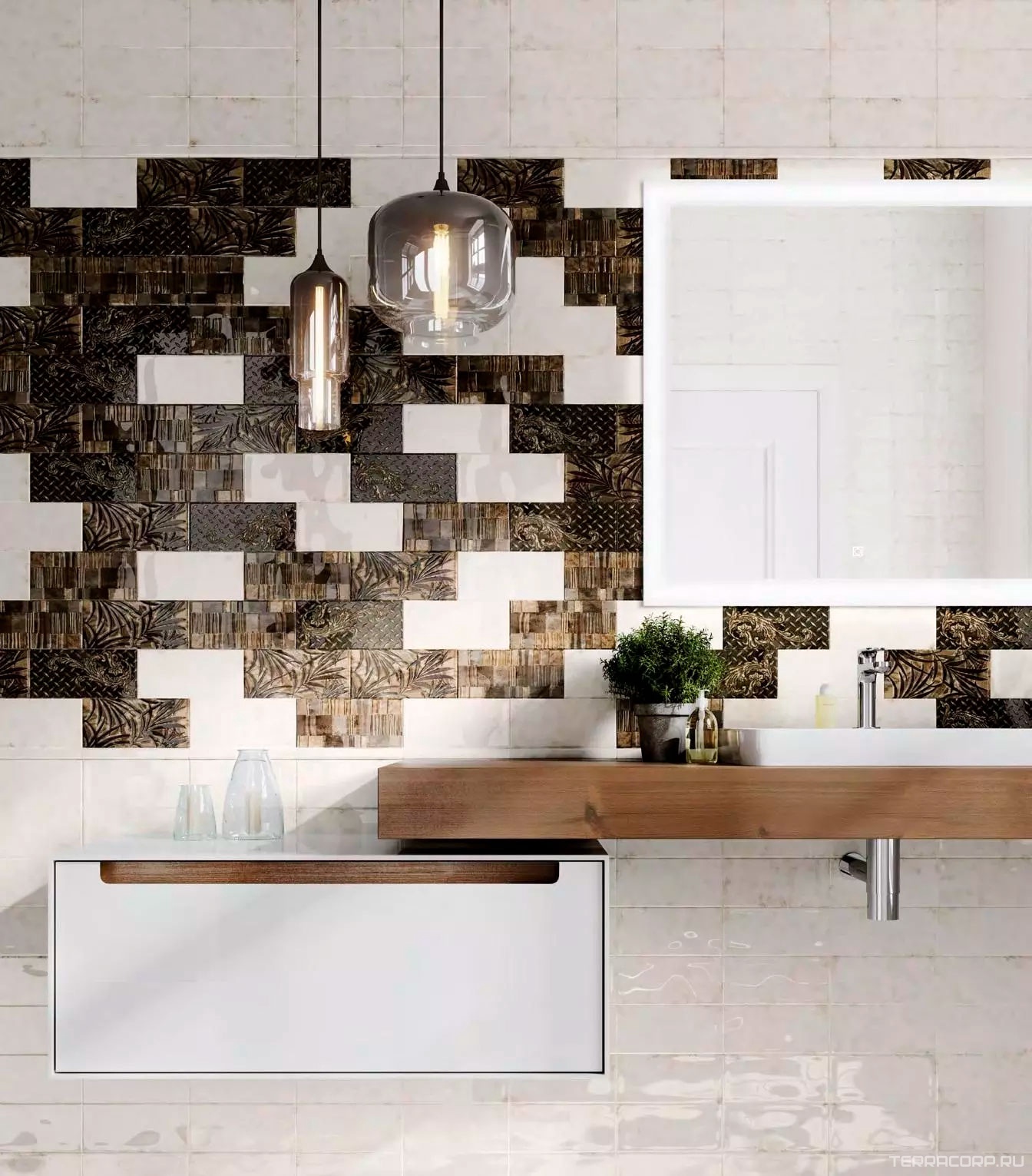 Керамическая плитка Kerama Marazzi Сфорца Карандаш беж светлый 20x1,5 Бежевый, фото 3