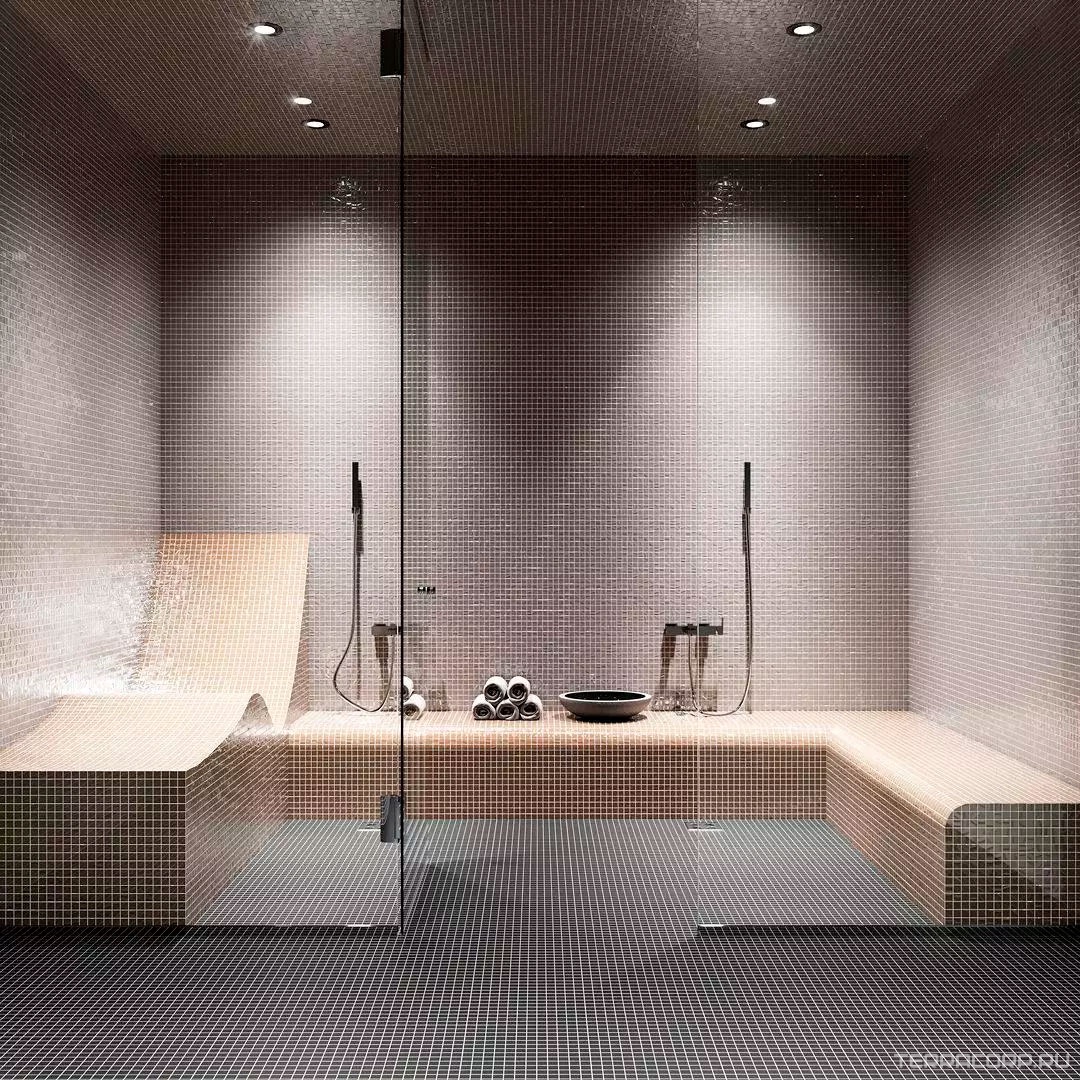 Мозаика Kerama Marazzi Темари чёрный (мозаика глянцевая) l29.8х29.8 Черный, фото 5