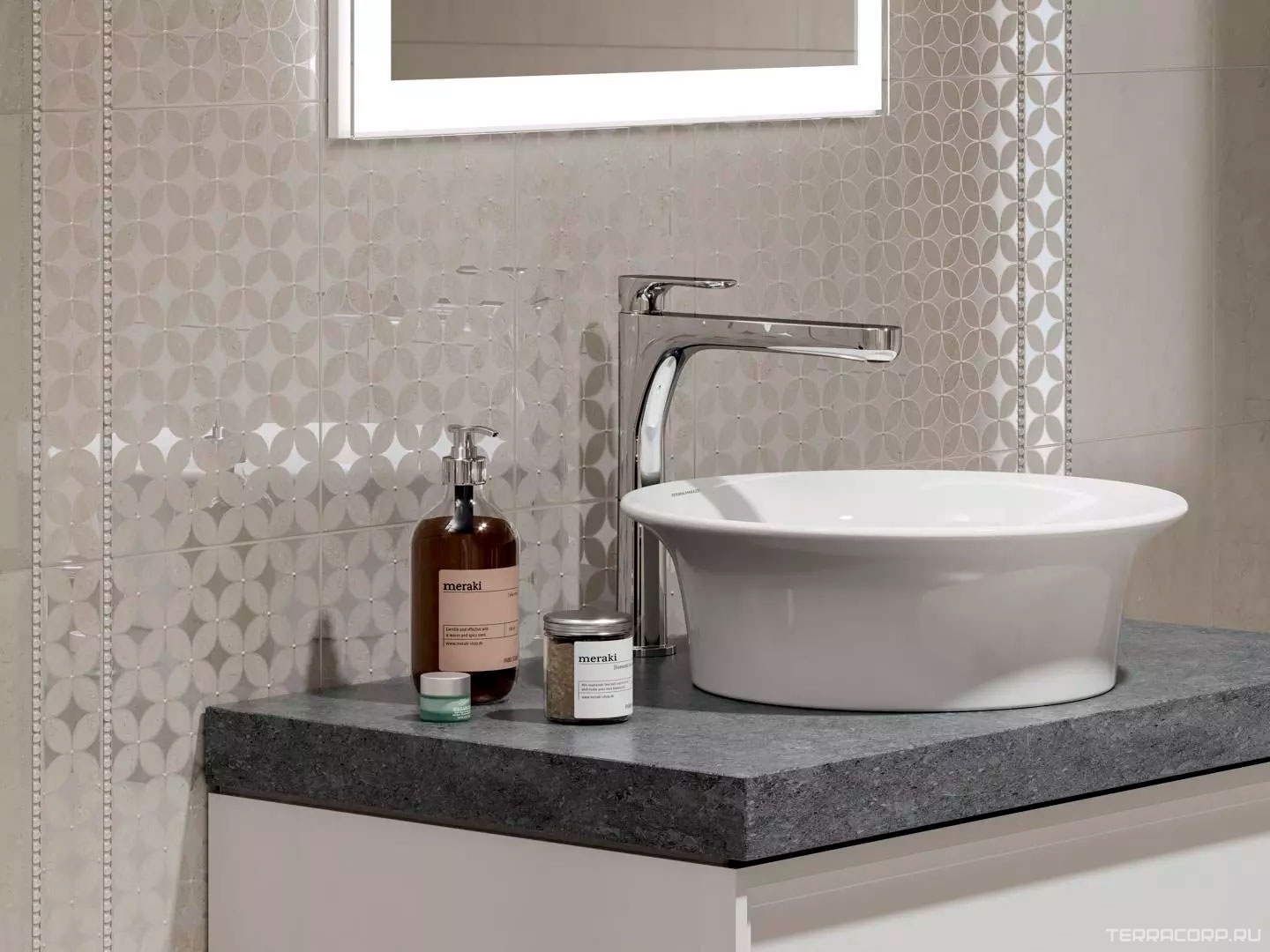 Керамическая плитка Kerama Marazzi Туф Бордюр бежевый светлый глянцевый 30х5,7 Бежевый, фото 5