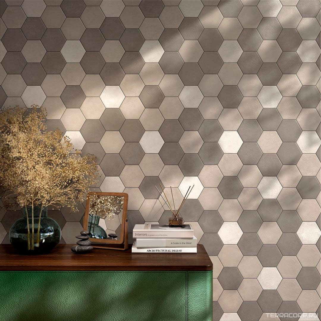 Керамогранит Kerama Marazzi Тюрен коричневый (полотно из 9 частей 10.4x12)ХХ31x37 Коричневый, фото 1