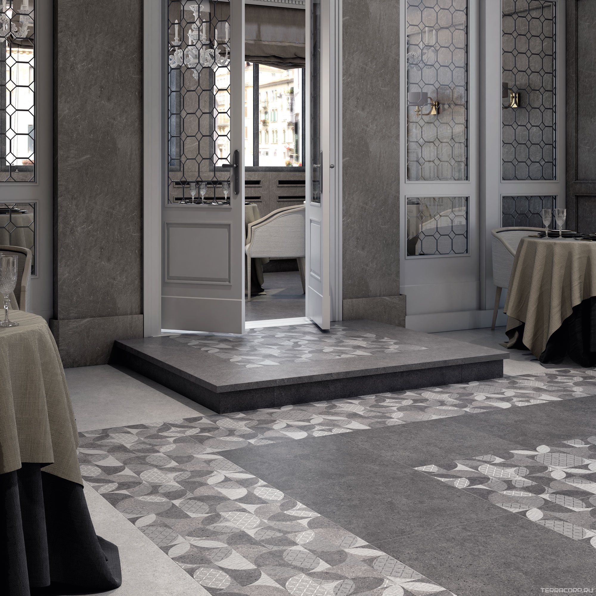 Керамогранит Kerama Marazzi Фондамента светлый обрезной60х60 Серый, фото 1