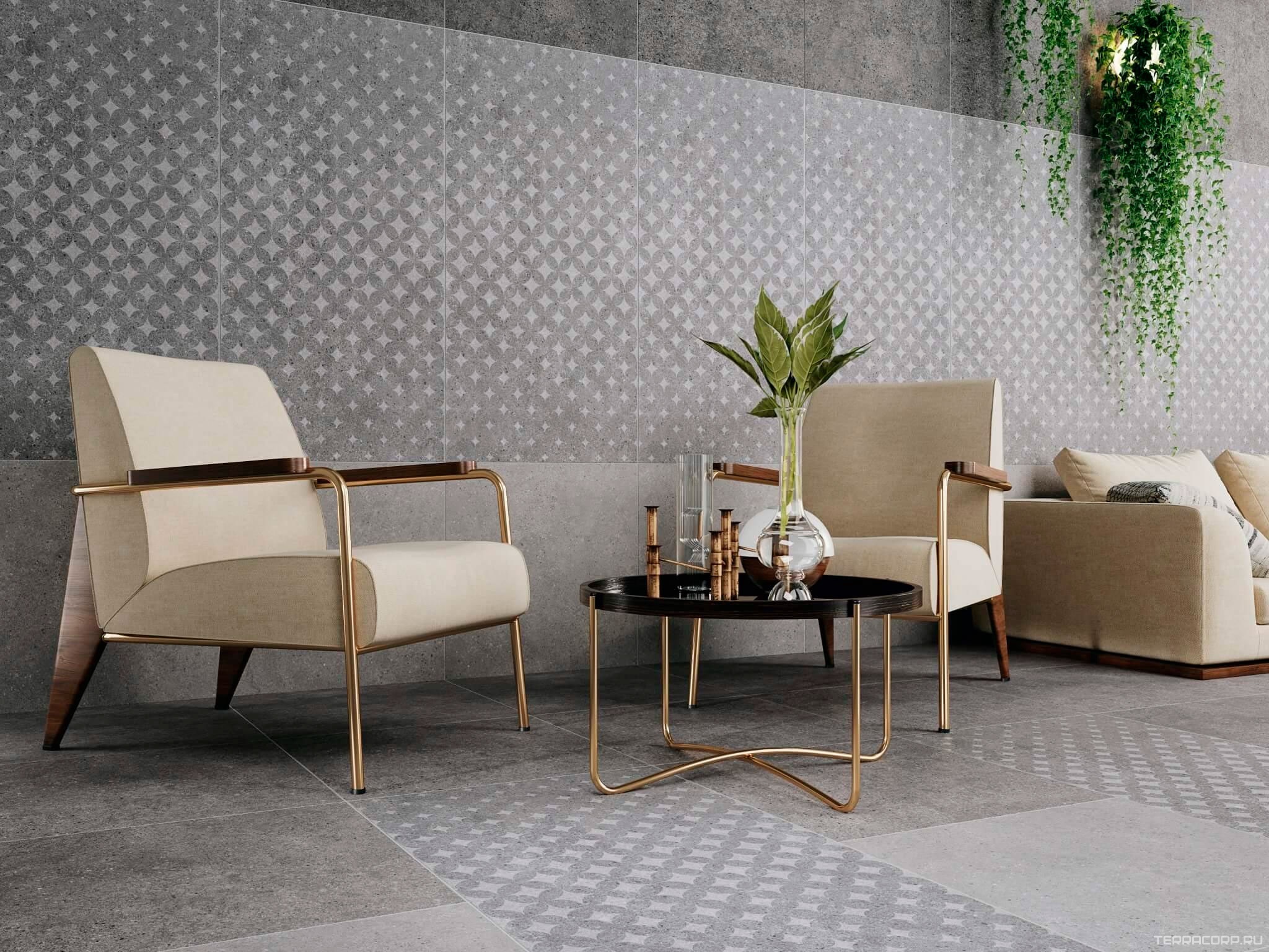 Керамогранит Kerama Marazzi Фондамента светлый обрезной60х60 Серый, фото 2