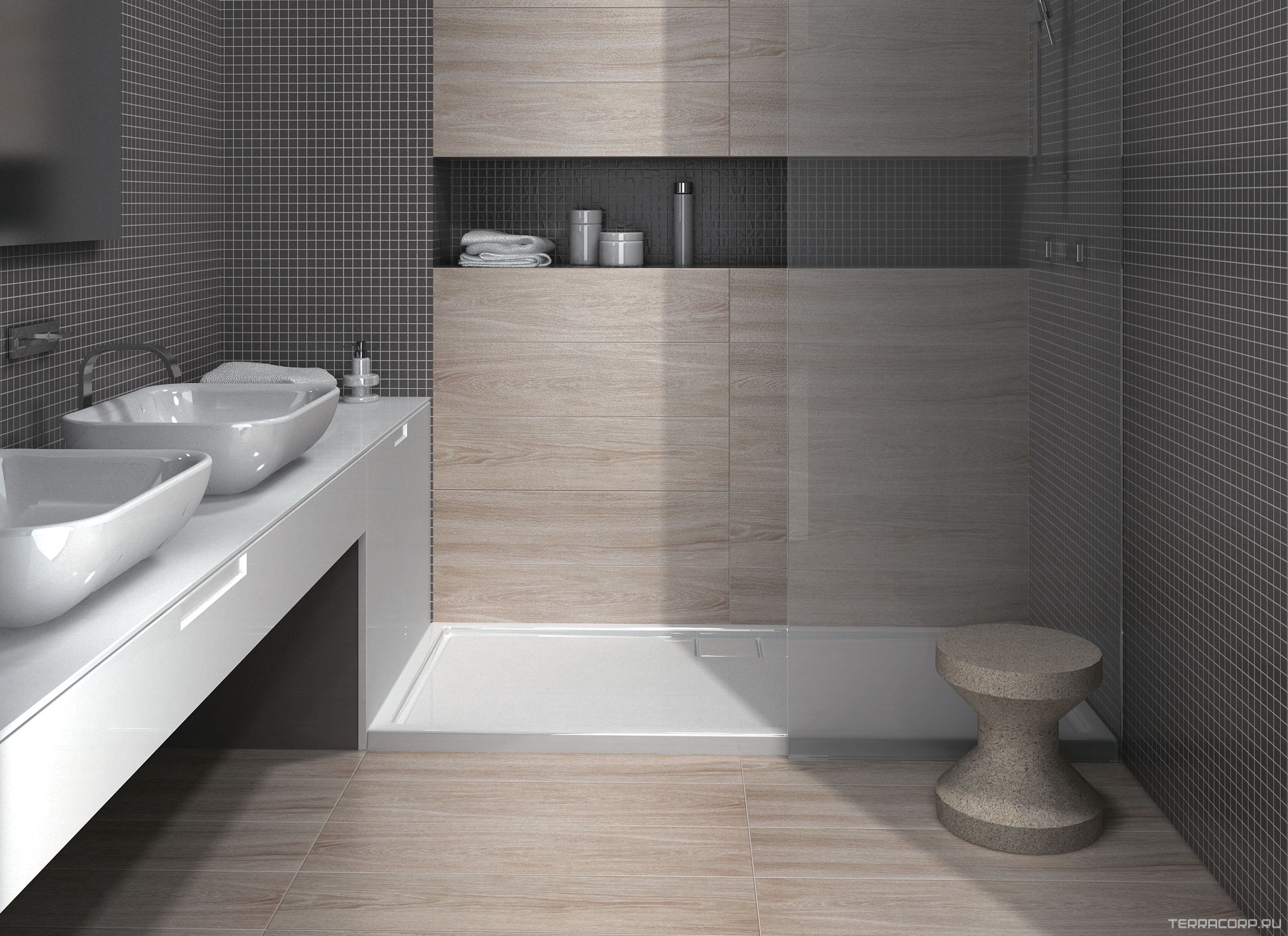 Керамогранит Kerama Marazzi Фрегат беж обрезной l20х80 Бежевый, фото 5