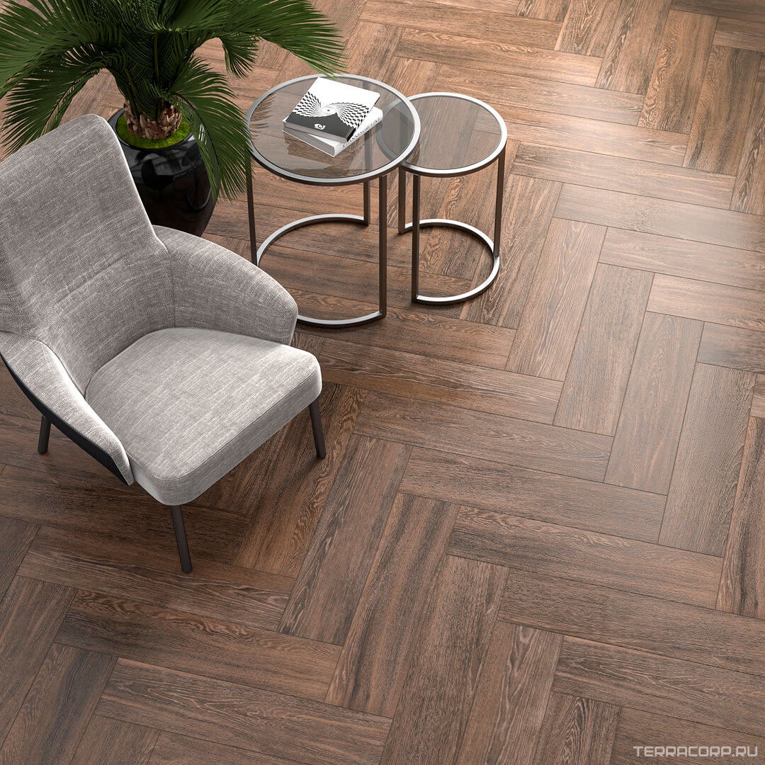 Керамогранит Kerama Marazzi Фрегат темно-коричневый обрезной l20х80 Коричневый, фото 5