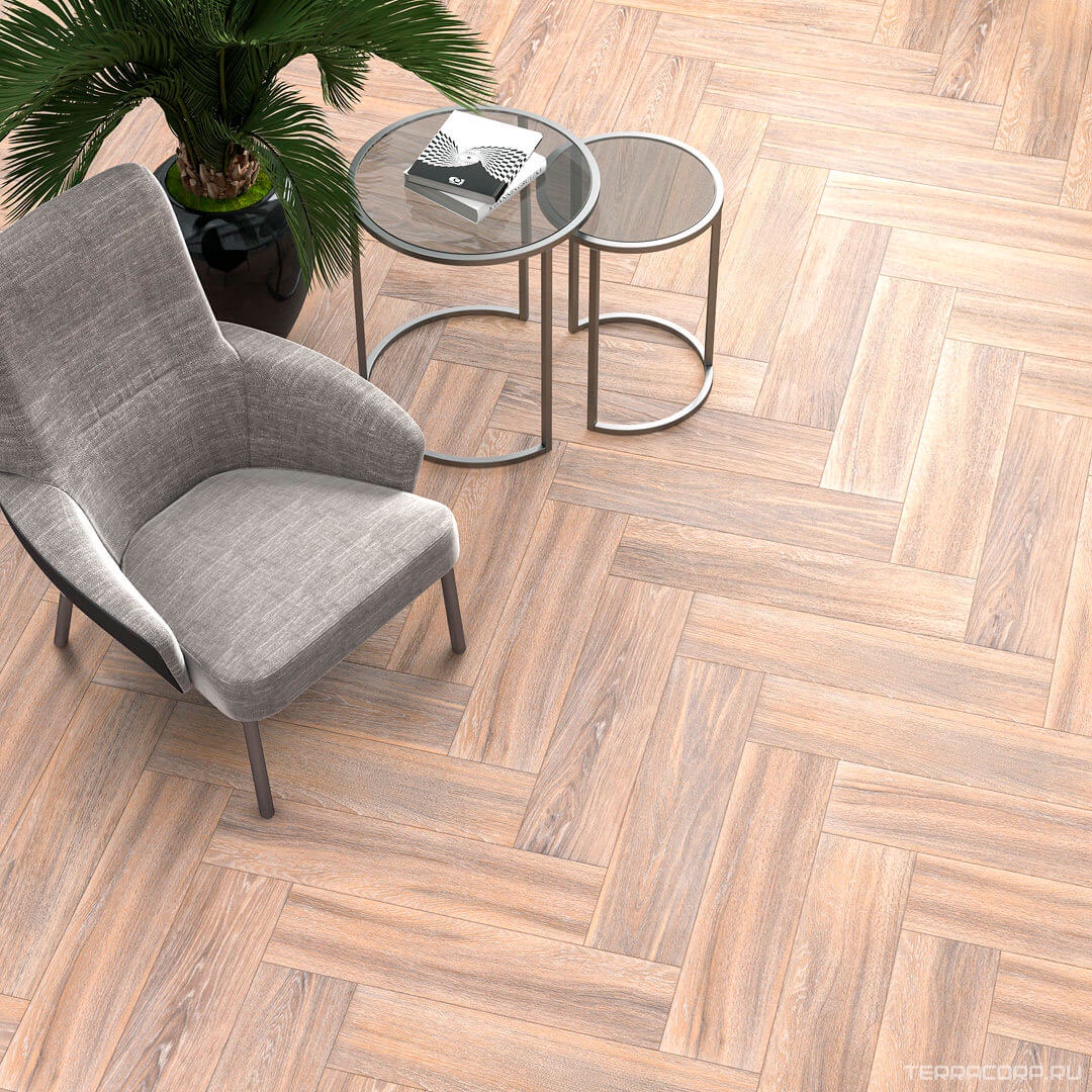 Керамогранит Kerama Marazzi Фрегат медовый обрезной l20х80 Бежевый, фото 7