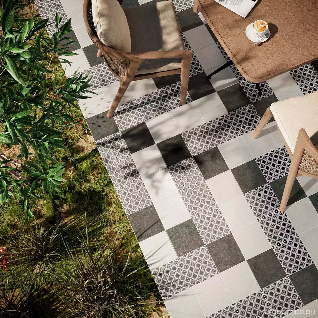 Керамогранит Kerama Marazzi Фреджио черный ZZ20x20 Черный, фото 6