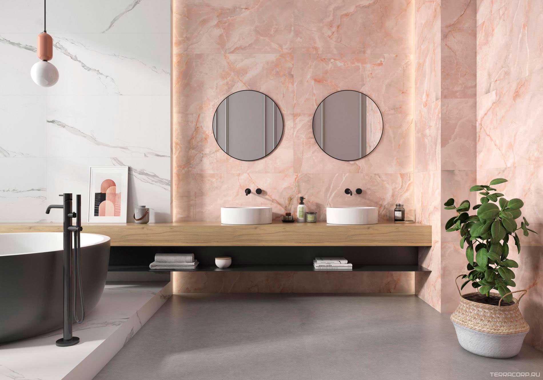 Керамогранит Pamesa CR.LUX Noor CR.Lux Noor Peach 60x120 Розовый, фото 1