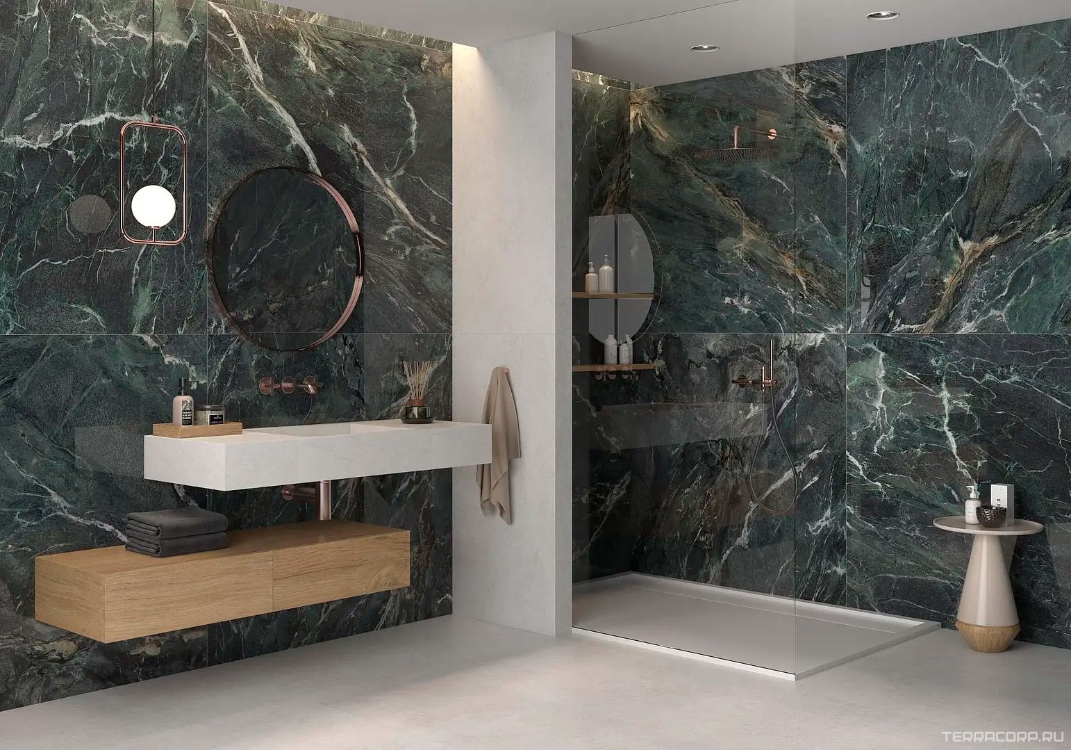 Керамогранит Pamesa CR.LUX Euphoria CR.Lux Euphoria Green 60x120 KL Зеленый, фото 1