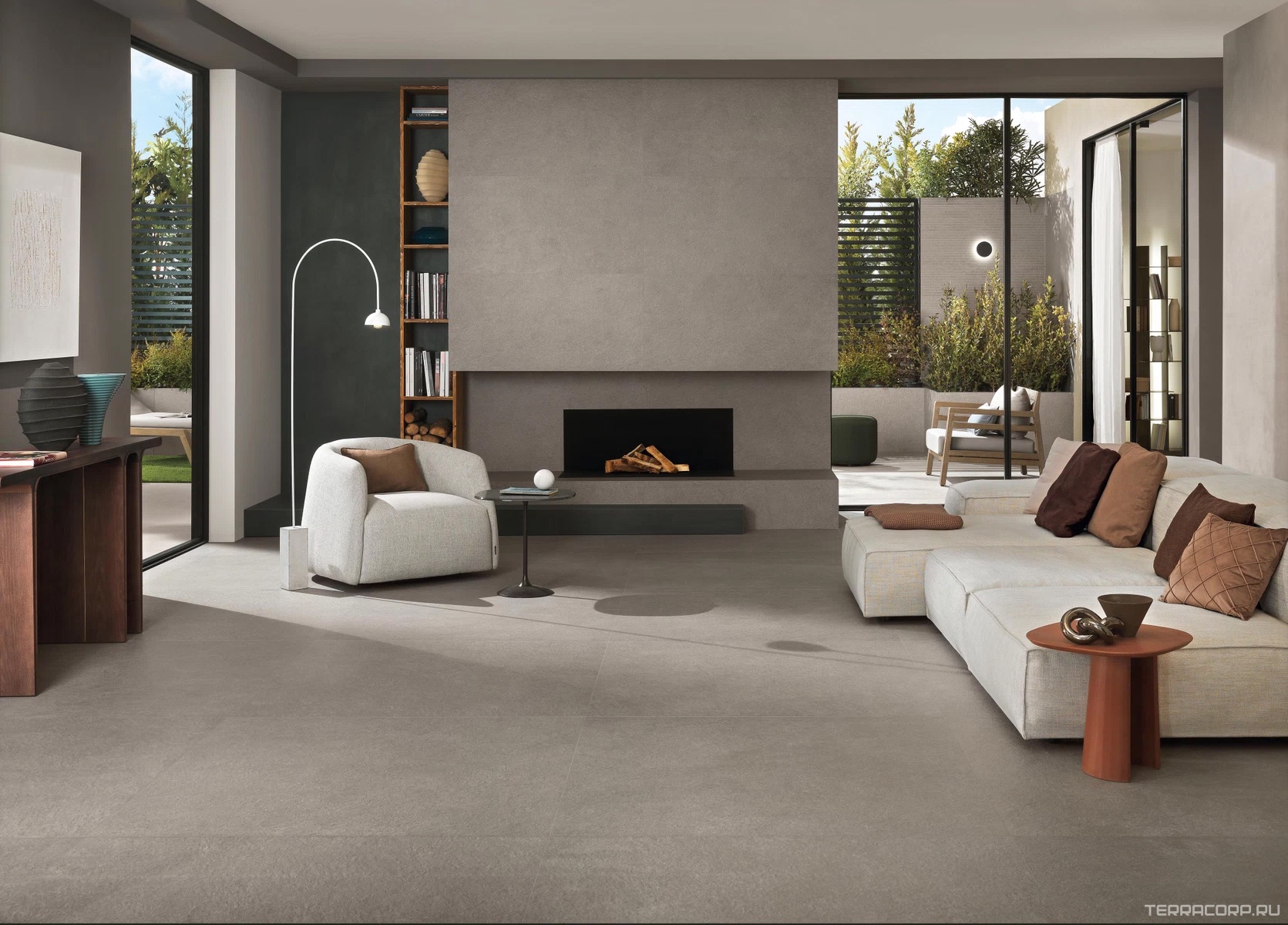 Керамогранит Atlas Concorde Italy Boost Mineral Boost Mineral Grey 120x120 Серый, фото 2
