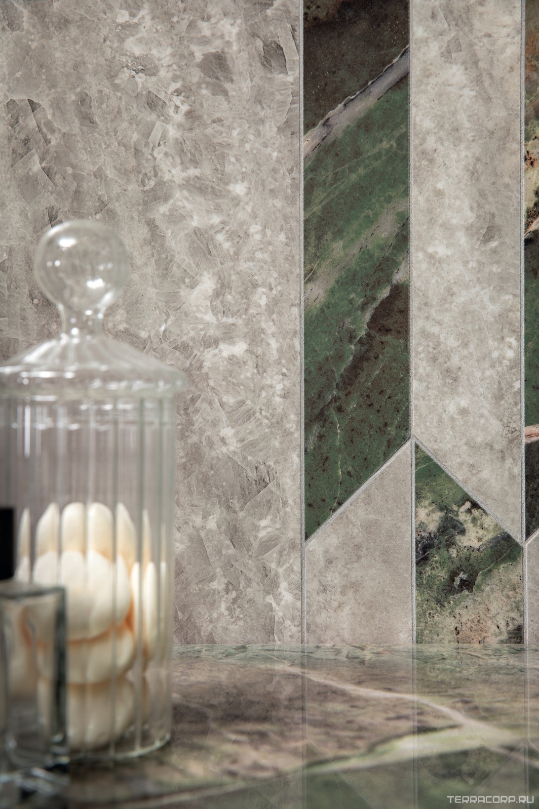 Керамогранит Florim Magnum Heritage Luxe Heritage Cloud Glossy 60x120 Бежевый, фото 1