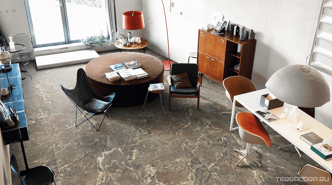 Керамогранит Florim Magnum Onyx&More Golden Porphyry Struct 60x120 Коричневый, фото 2
