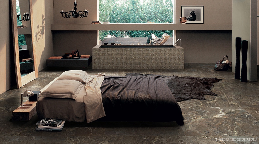 Керамогранит Florim Magnum Onyx&More Golden Porphyry Struct 60x120 Коричневый, фото 3