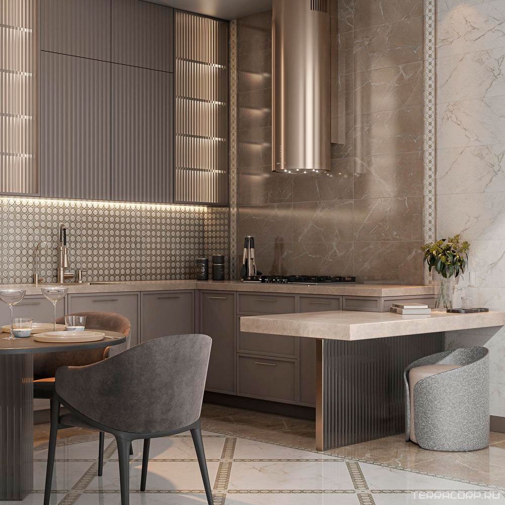 Керамическая плитка Kerama Marazzi Серенада белый глянцевый обрезной 30х60 Белый, фото 6